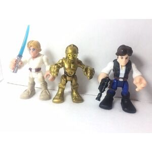 Hasbro Star Wars Figures Weapons Too 3 In All CP30 Nice Collecibles HG9
